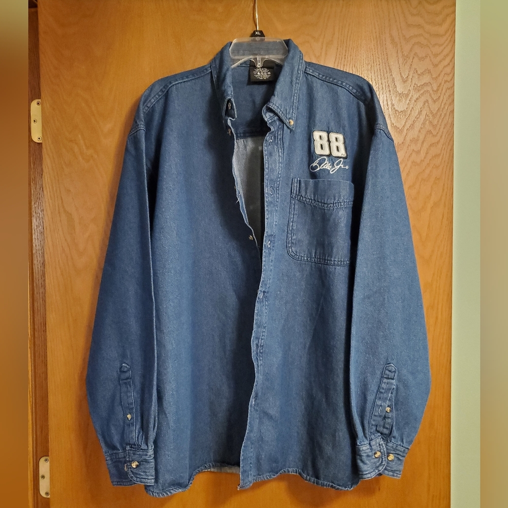 Nascar Dale Jr. #88 denim shirt